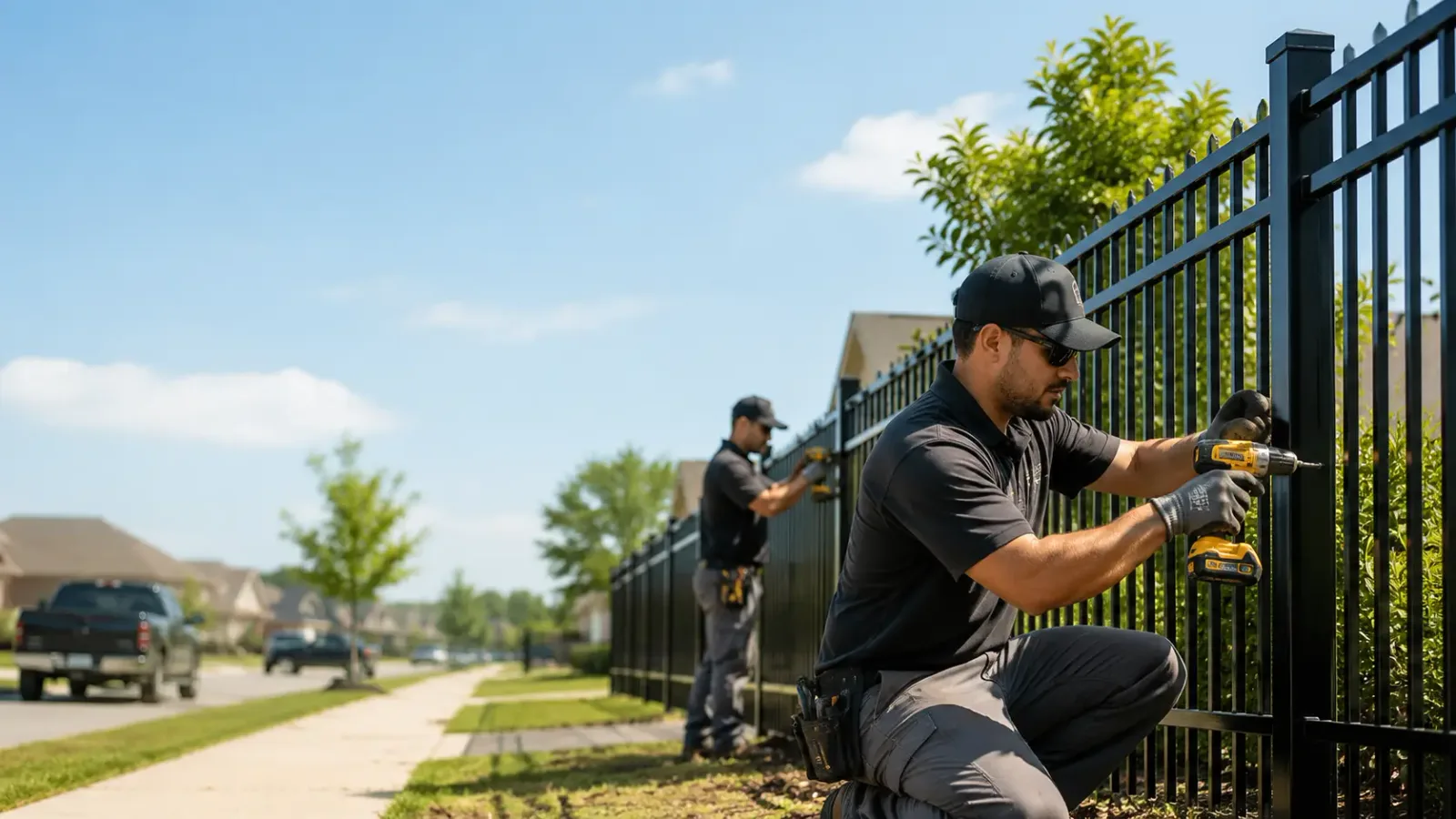 Metal Fence Installation in Grand Marsh, WI